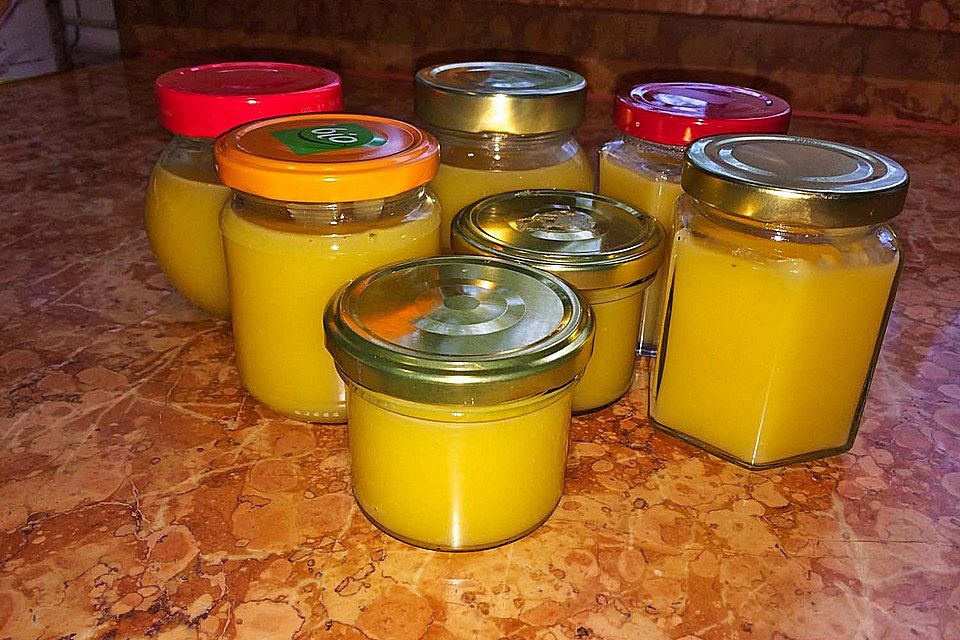 Einfacher Lemon Curd