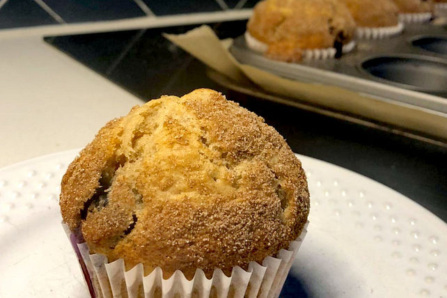 Bananen-Blaubeer-Muffins von Prost_Jeltz| Chefkoch