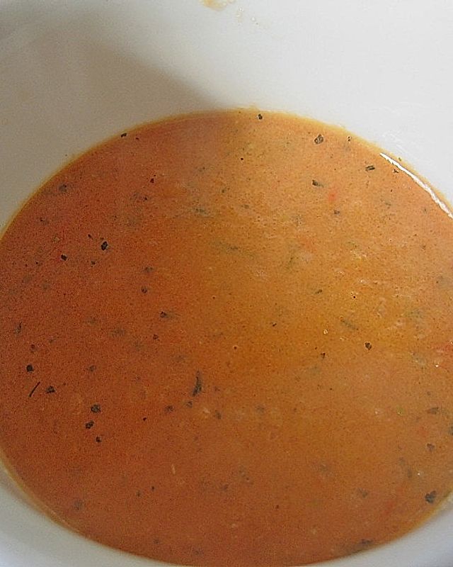 Schnelle Tomatencremesuppe aus frischen Tomaten