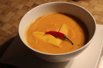 Mango-Möhren-Suppe