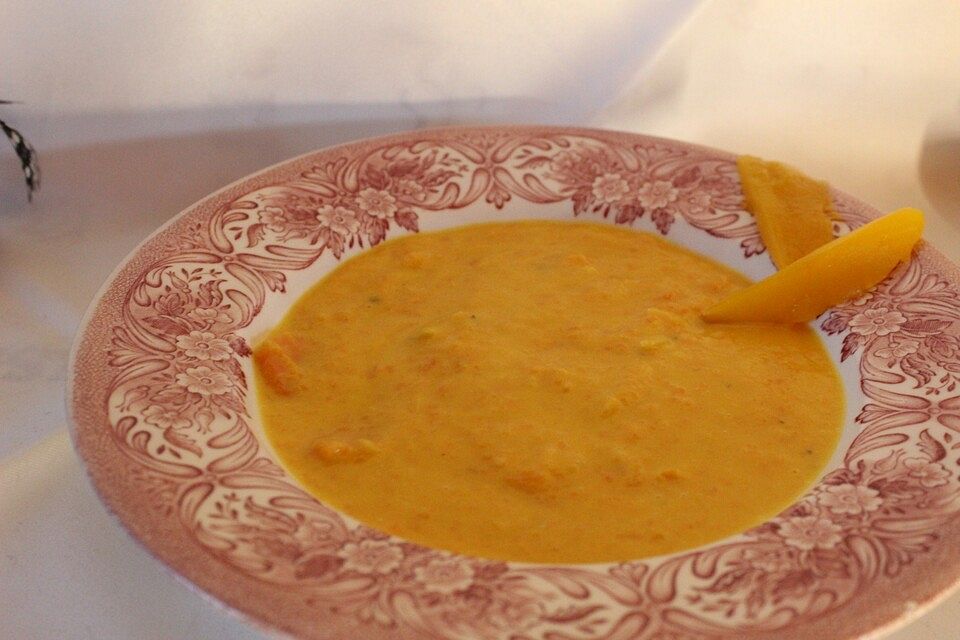 Mango-Möhren-Suppe