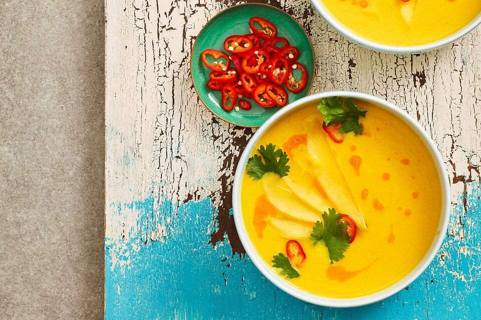 Mango-Möhren-Suppe