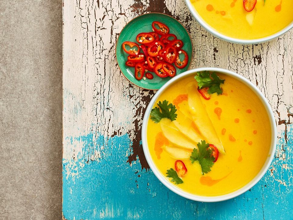 Mango-Möhren-Suppe