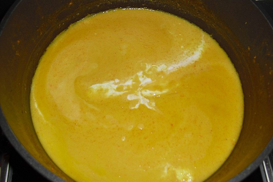 Mango-Möhren-Suppe