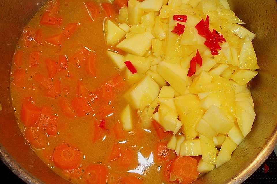 Mango-Möhren-Suppe