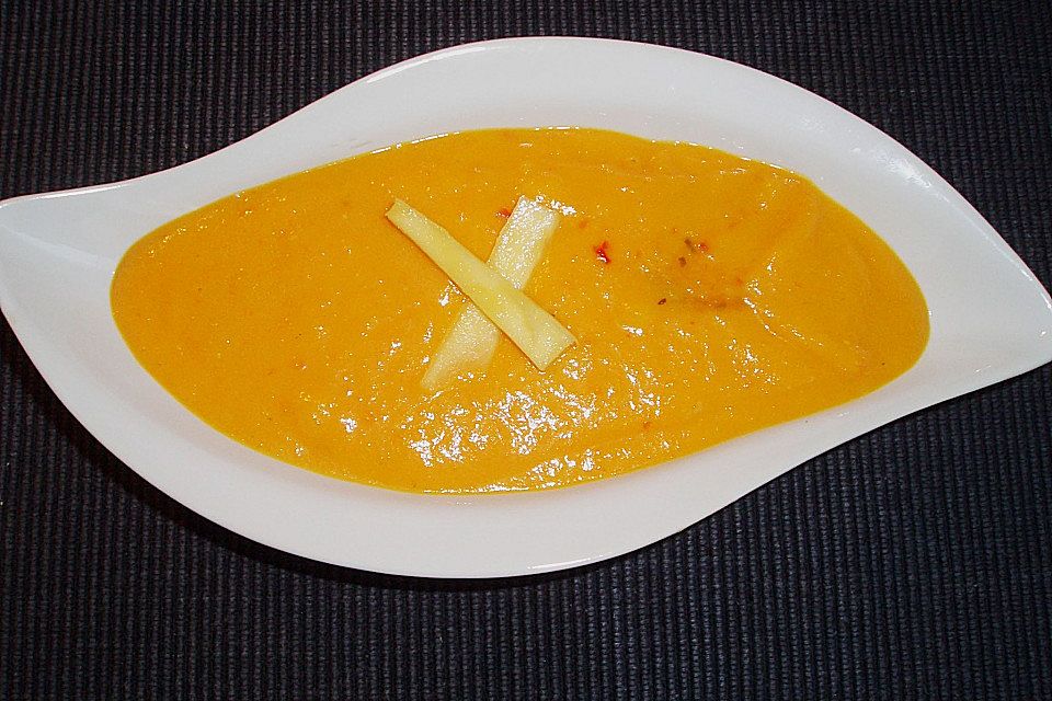 Mango-Möhren-Suppe