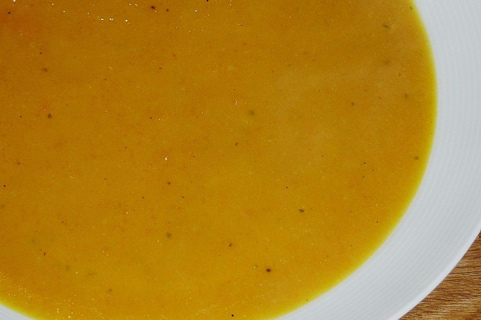 Mango-Möhren-Suppe