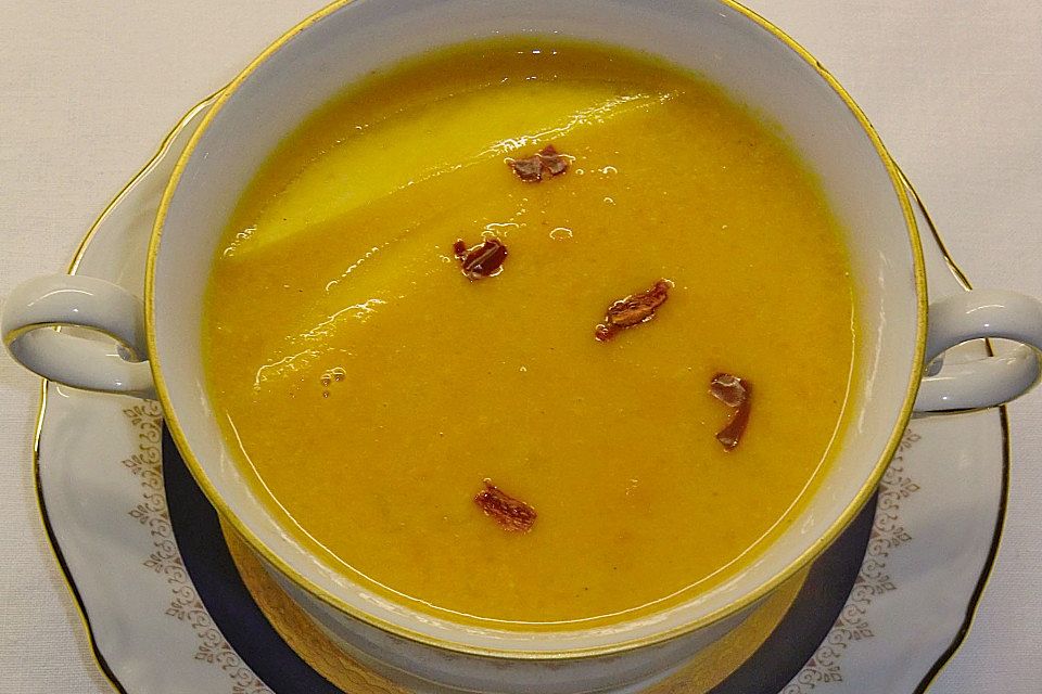 Mango-Möhren-Suppe