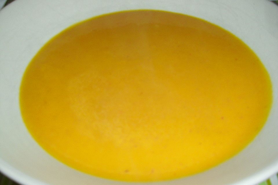 Mango-Möhren-Suppe