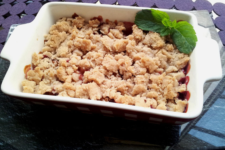 Zwetschgencrumble Zwetschgencrumble