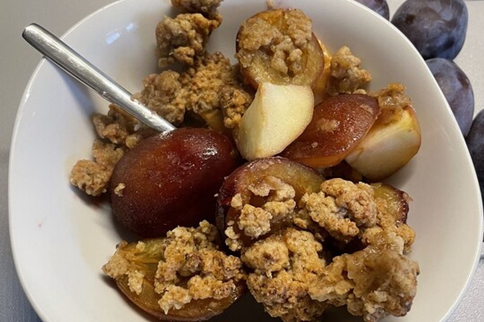 Zwetschgencrumble Zwetschgencrumble