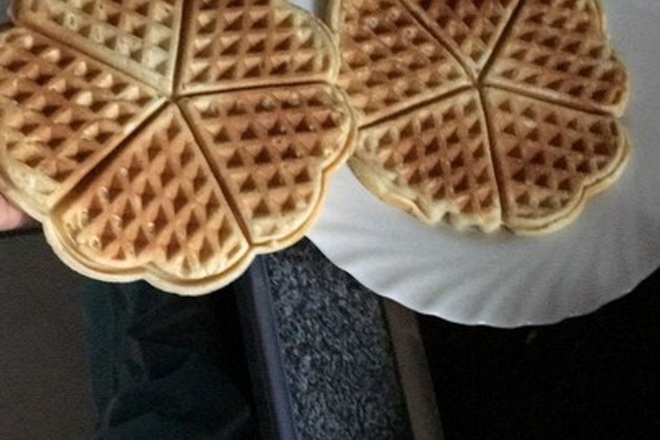 Waffelteig auf Vorrat