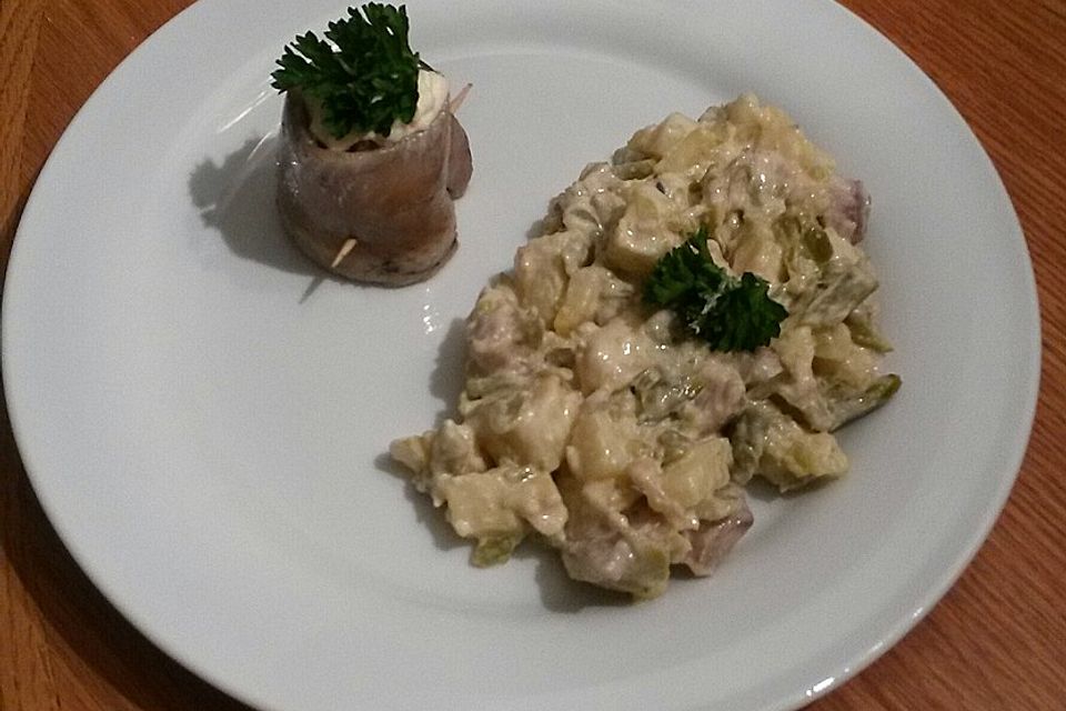 Matjes - Bohnensalat