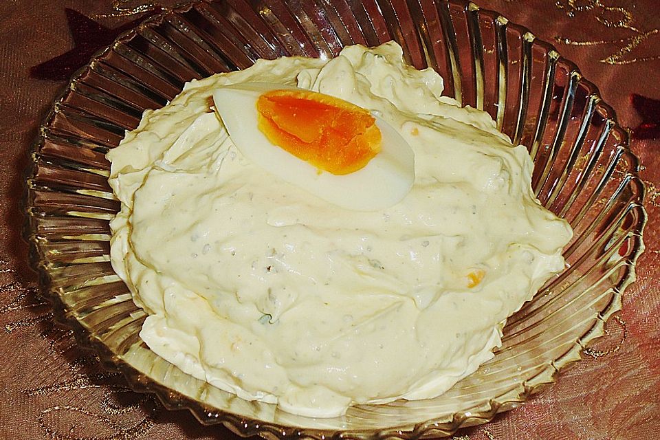 Fondue - Soße mit Ei