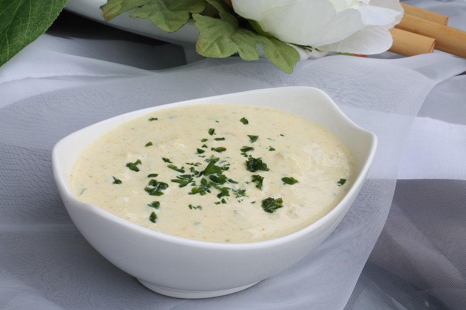 Fondue - Soße mit Ei