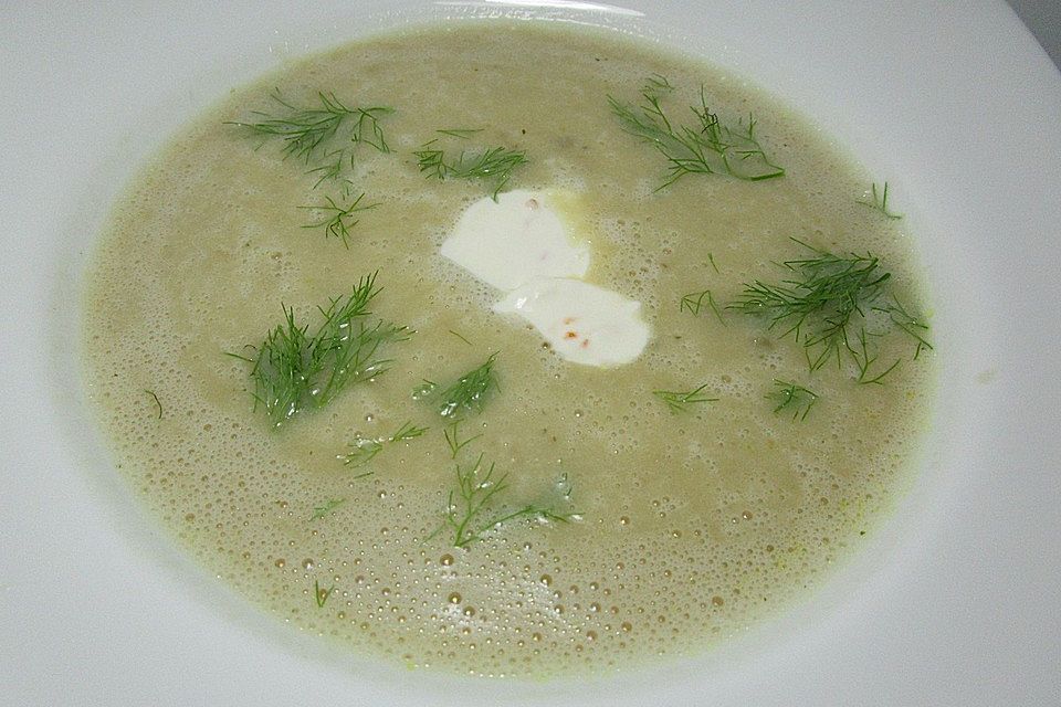 Fenchel-Rahmsuppe