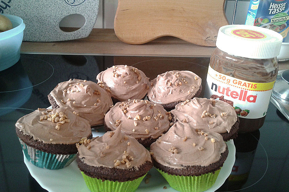 Nutella Cupcakes