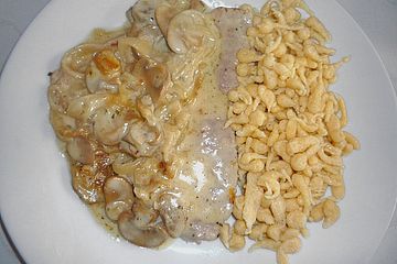 Zwiebel Sahneschnitzel Von Estefania1 Chefkoch 