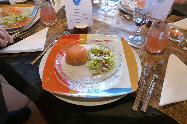 Lachspastete mit Meerrettichcreme von knoedelmaus| Chefkoch