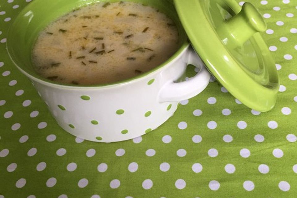 Spargelcremesuppe