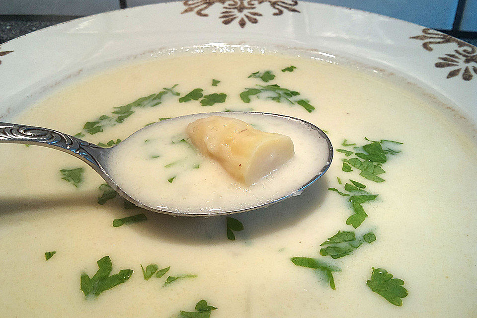 Spargelcremesuppe