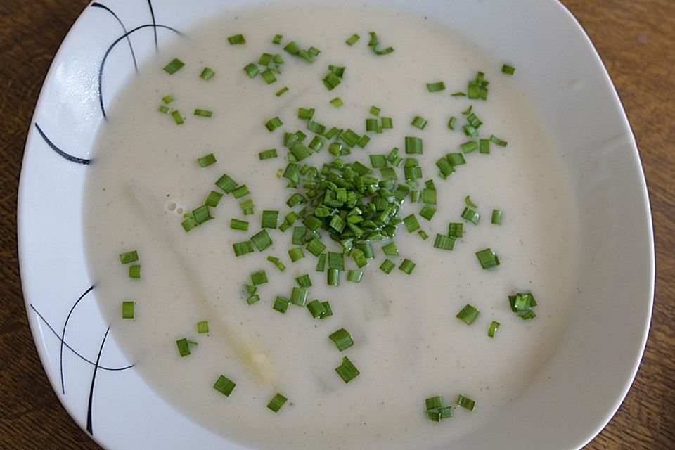 Spargelcremesuppe