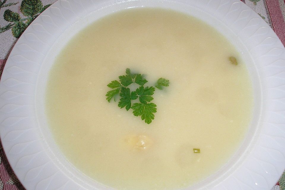 Spargelcremesuppe