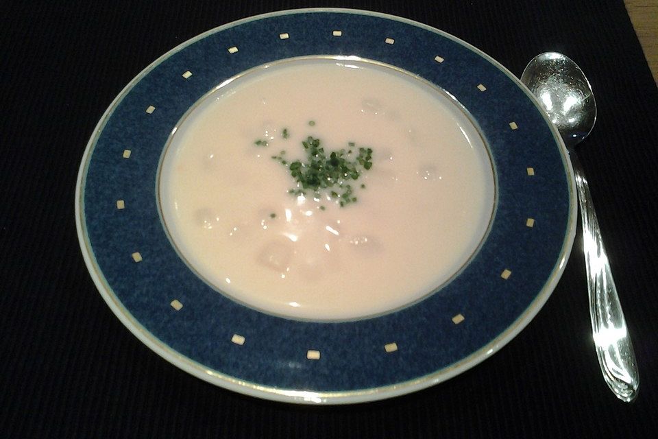 Spargelcremesuppe