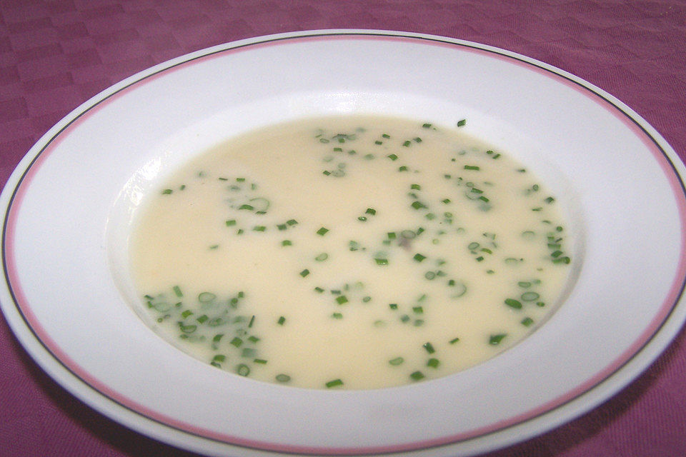 Spargelcremesuppe