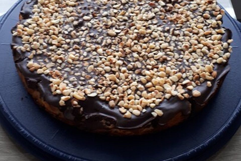 All american Chocolate and Peanut Butter Cheesecake