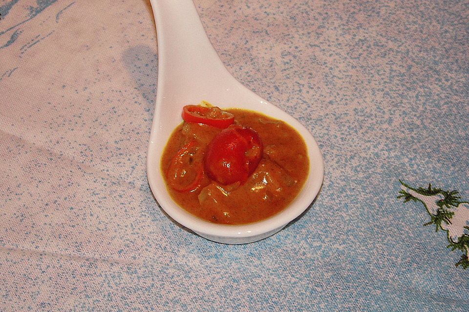 Curry - Früchte - Sauce