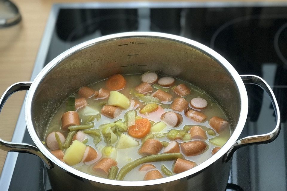 Kartoffel - Gemüse - Suppe