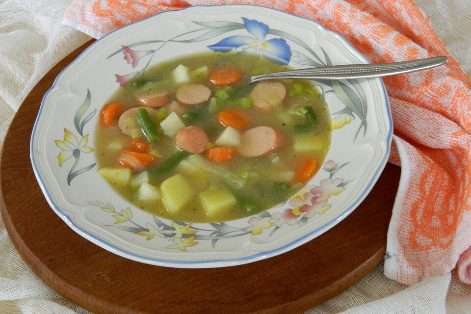 Kartoffel - Gemüse - Suppe