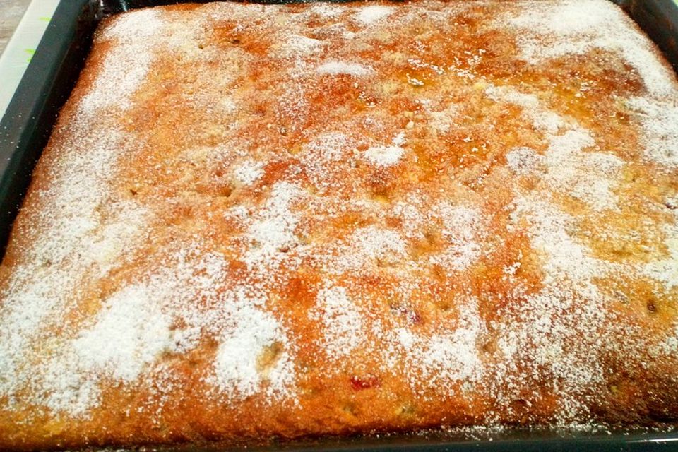 Buttermilch - Blechkuchen