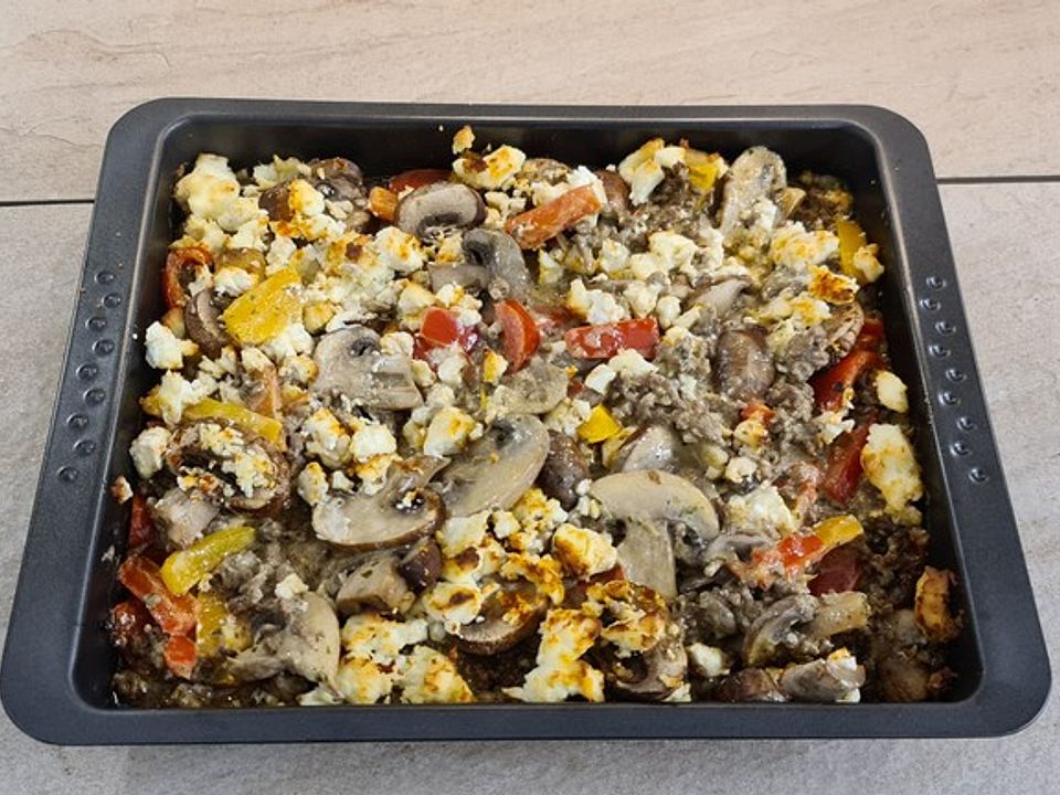 Türkischer Hackfleisch-Auflauf mit Schafskäse von nikalo | Chefkoch