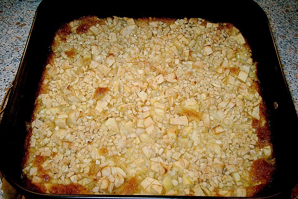 Apfel - Marzipan - Kuchen a la Mäusle