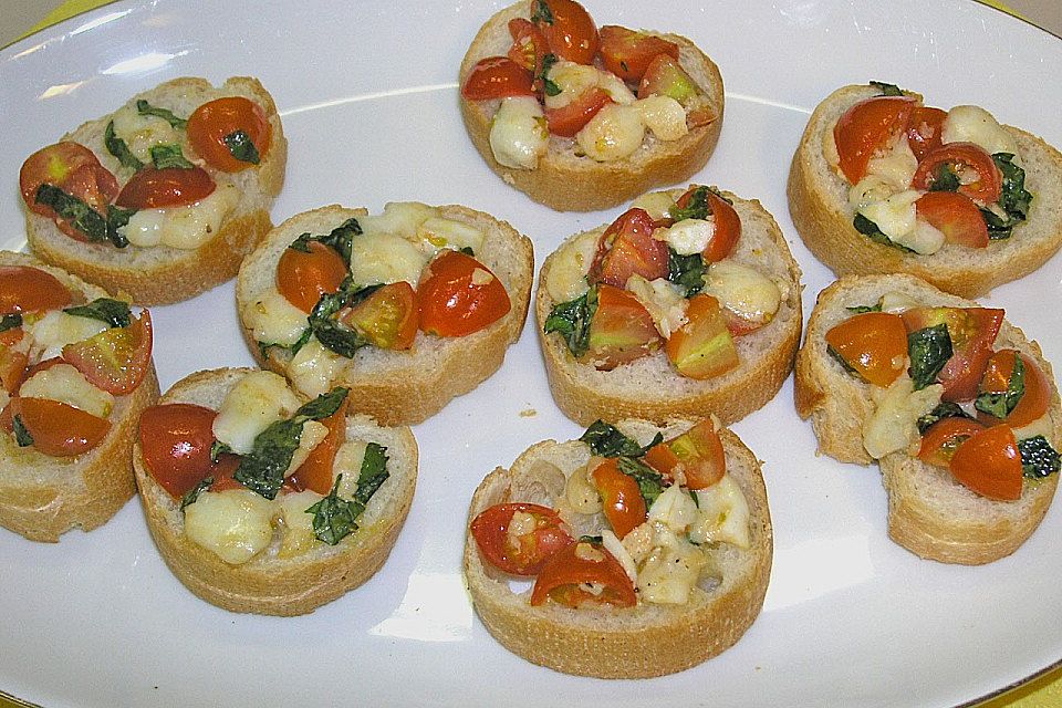 Tomaten - Bruschetta