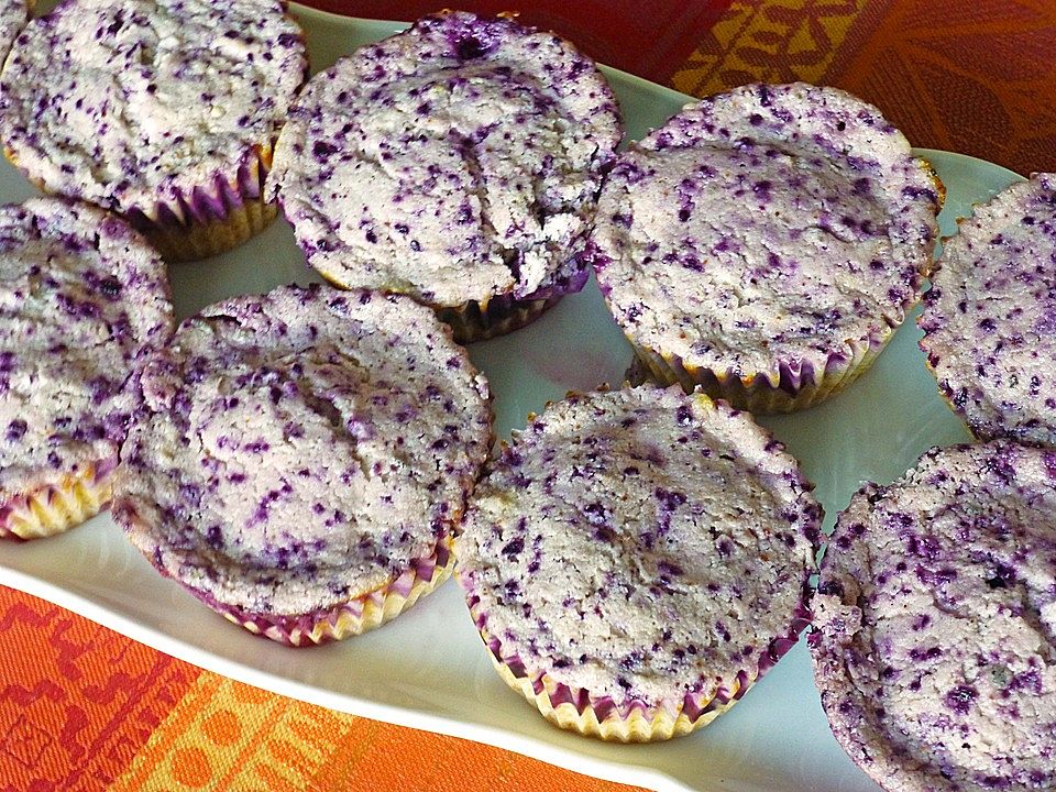 Muffins mit Heidelbeeren und Quark von michnikova| Chefkoch