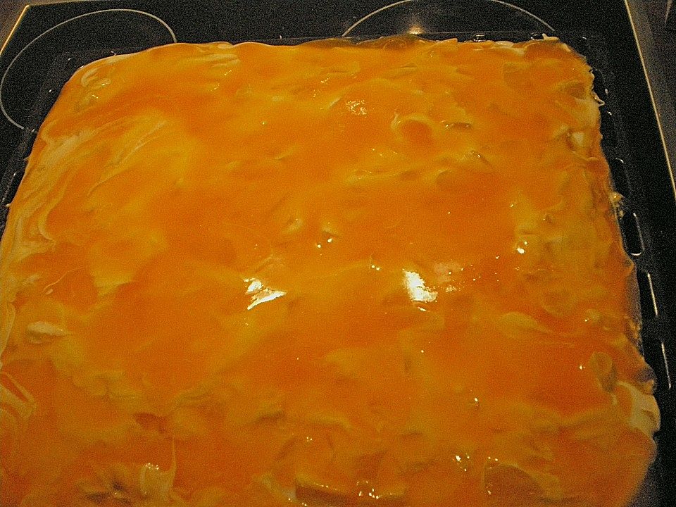 Pfirsich - Maracuja - Kuchen vom Blech von AndernacherMädchen| Chefkoch