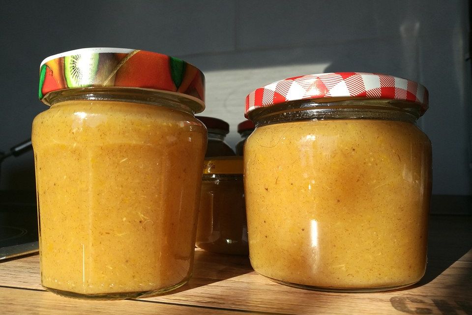 Bananen - Zitrusfrucht - Marmelade