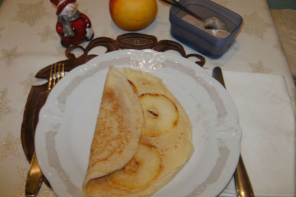 Apfel - Zimt - Pfannkuchen