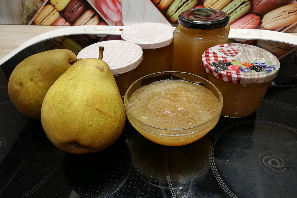 Birnenmarmelade