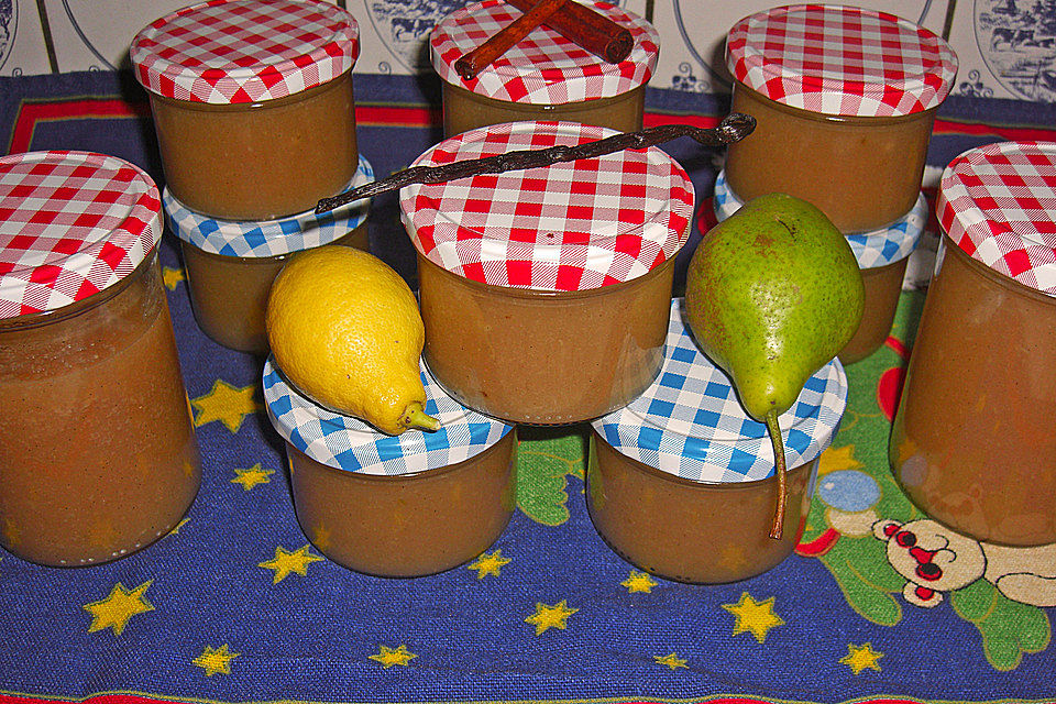 Birnenmarmelade