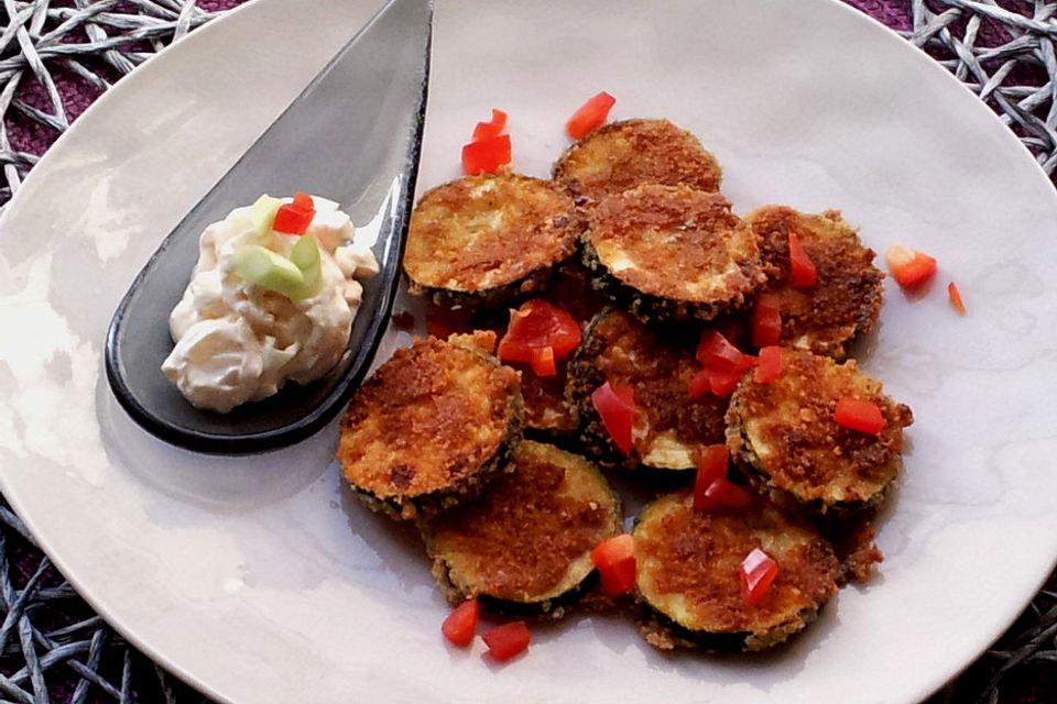 Gebratene Zucchini