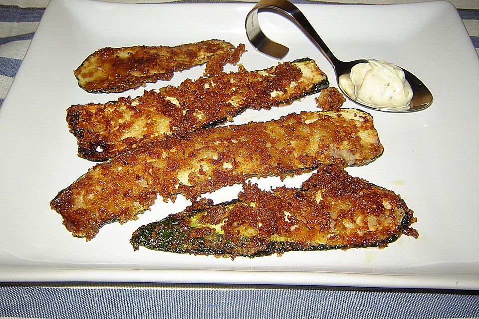 Gebratene Zucchini