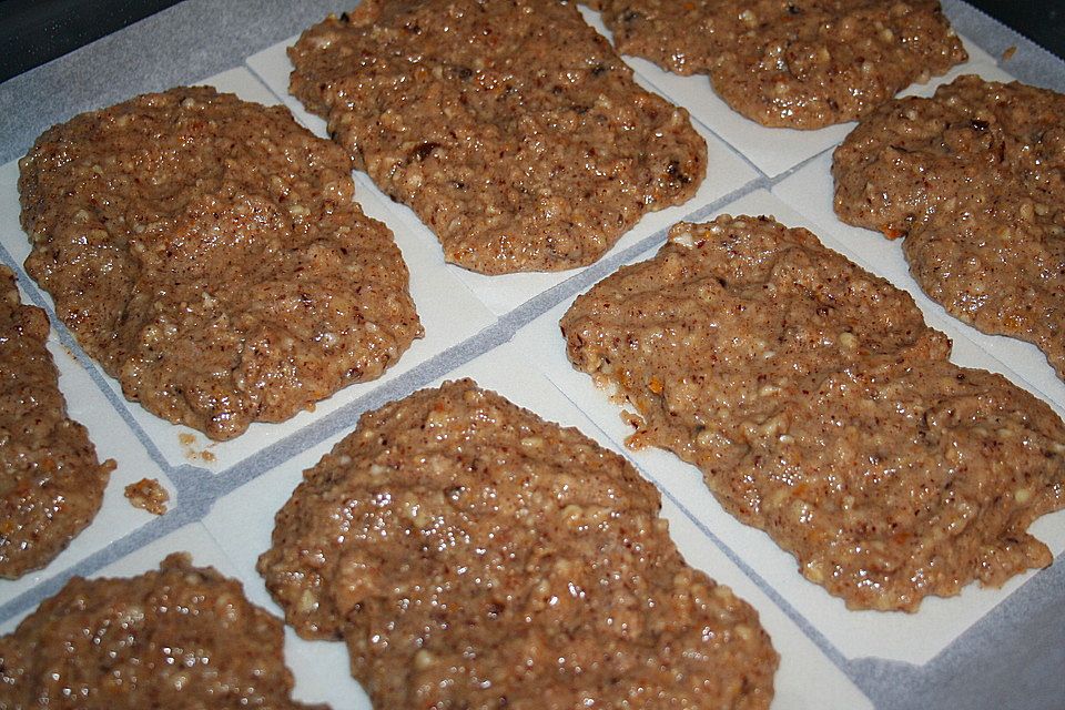 Lebkuchen aus Milchbrötchen