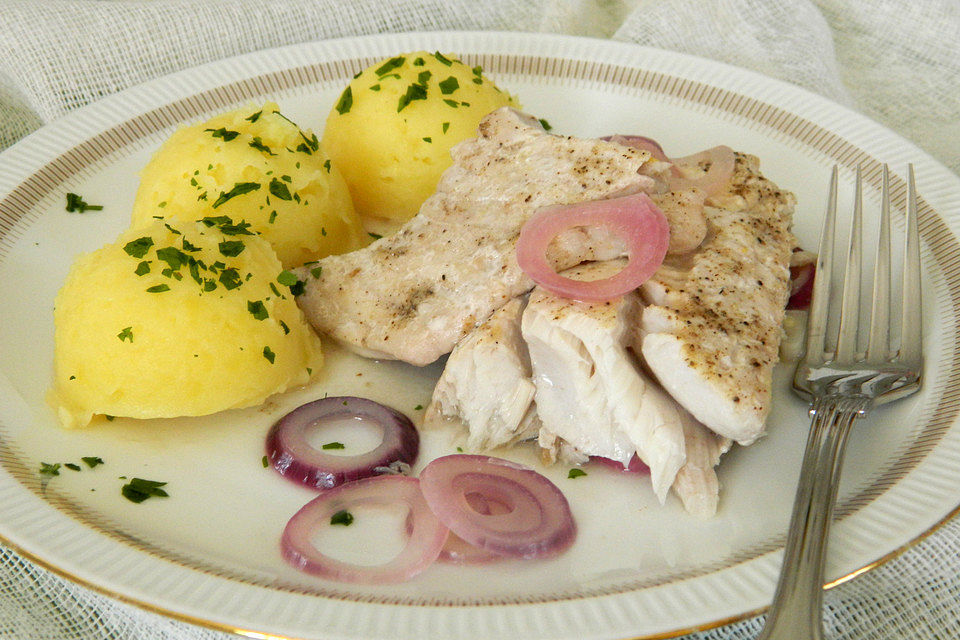 Leichtes Fischgericht aus dem Backofen