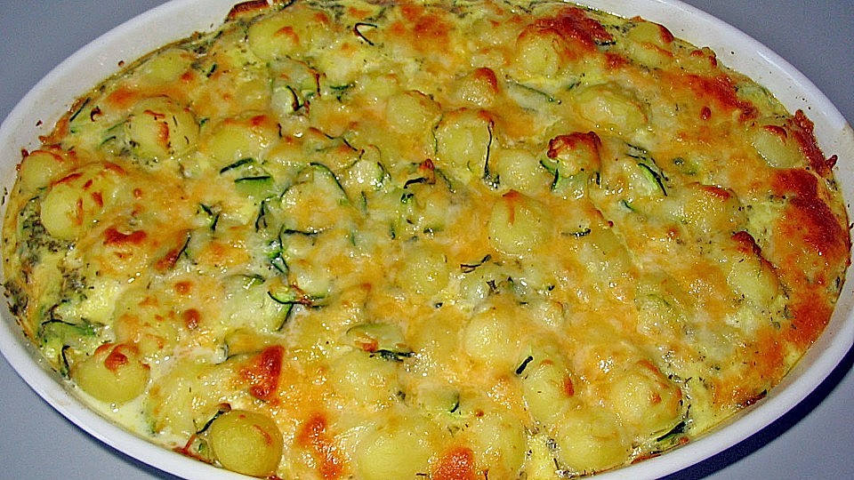 Zucchini Kartoffel Auflauf Vegan - Cuisine Rezept