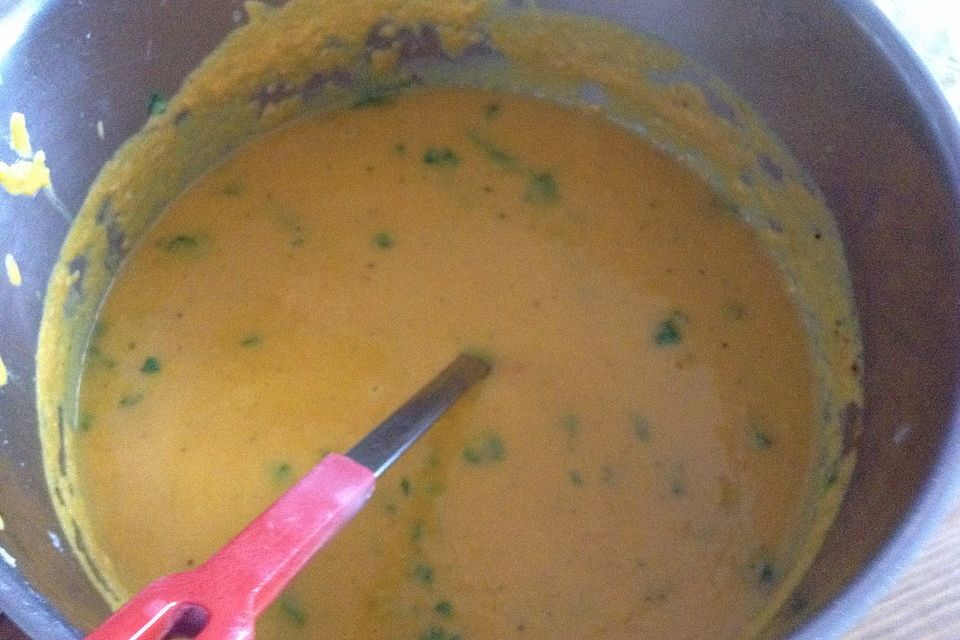 Süßkartoffel - Karotten - Suppe