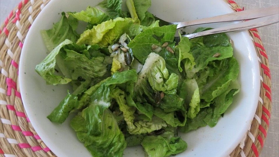 Dressing für Blattsalate von salatin
